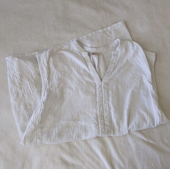 Faherty Dream Cotton Gauze Lucia Dress - Picture 3 of 6